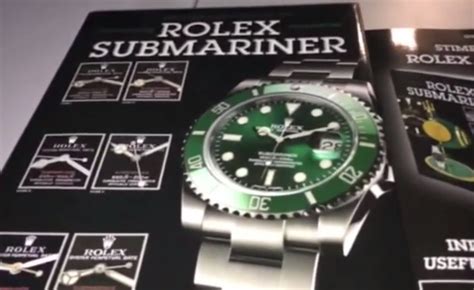 rolex submariner booklet 1996|rolex submariner reference guide.